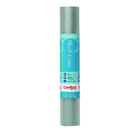 Con-Tact Brand Con-Tact Simple Elegance 5 ft. L X 12 in. W Clear Diamonds Non-Adhesive Shelf Liner 05F-C5T10-06